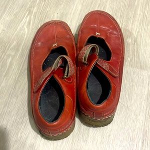 Worn, but in great shape. TEVA MaryJanes. Size 6US
